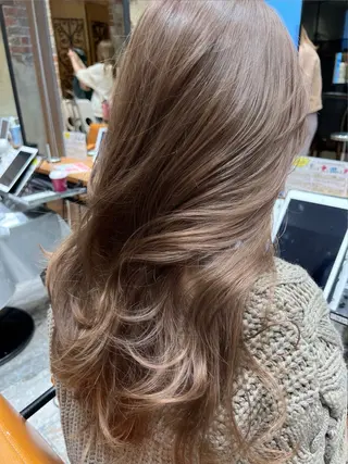 ロング 映える顔まわり/前髪 特化 💗 ユキマのヘアスタイル