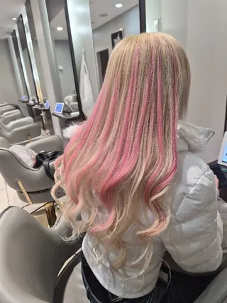 ロング カラー Miyavi/カラー ショートボブのヘアスタイル