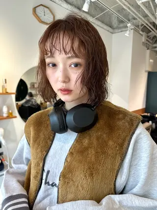 ショート sea by luvismけやき通り2号店所属・ボブ/ショート/ 縮毛矯正/岸本恭明のヘアスタイル