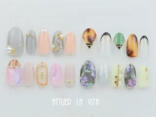 ネイル atelier la vita所属・lavita. mimuraのネイルデザイン