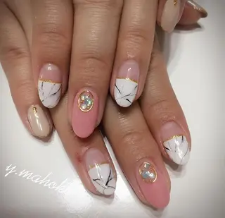 ネイル She nail studio 原宿所属・パラジェル有/ スカルプ/mahoのネイルデザイン