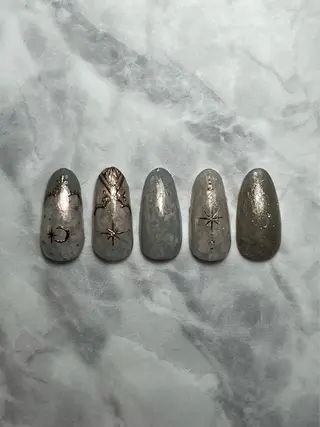 ネイル 7nail所属・なんば7nail YUZUHAのネイルデザイン