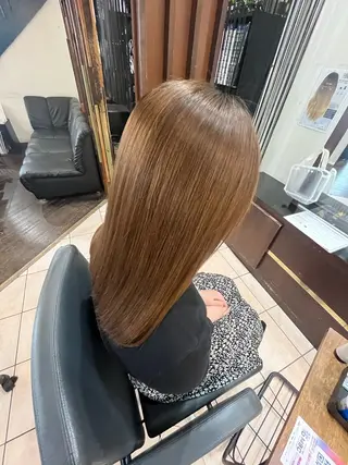 セミロング MODEK's阿倍野 HONOKAのヘアスタイル