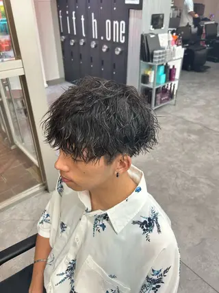 パーマ メンズ パーマ支持率No.1 ❤️‍🔥安成弾のヘアスタイル