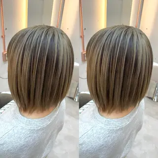 ショート カラー ブリーチ無しダブル カラー🦕まどかのヘアスタイル