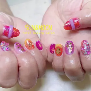 ネイル SUN&MOON所属・SUN&MOON REOのネイルデザイン