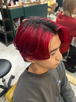 カラー ヘアアレンジ メンズ 《メンズ特化》 早川 愛斗のヘアスタイル