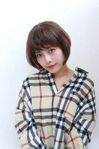 ショート カラー パーマ メンズパーマの巨匠 鈴木純のヘアスタイル