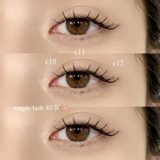 マツエク・マツパ 金子 心咲のマツエク・マツパデザイン