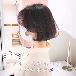 ショート 韓国くびれレイヤー 🇰🇷はづきのヘアスタイル