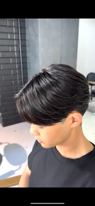 ショート メンズ men's salon gaudi 高槻店所属・曲がる縮毛矯正特化/ 川岸のヘアスタイル