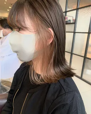 カラー 黒田瀬奈/ボブ まろやかベージュのその他イメージ