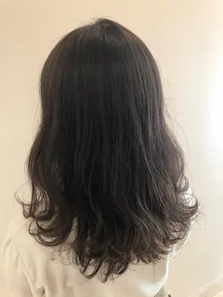 ロング カラー 似合わせ.ﾍｱｾｯﾄ 得意🌹井上美沙のヘアスタイル
