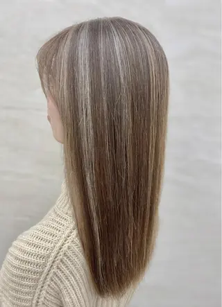 ロング カラー ヘアアレンジ モテ髪💛美髪矯正 ✨艶髪特化🫧山根のヘアスタイル