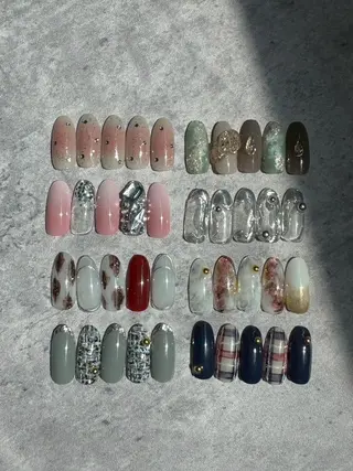 ネイル anju .nailのネイルデザイン