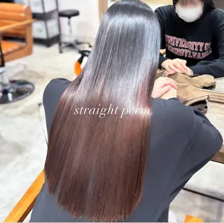 ロング パーマ 艶カラー🫧 猿渡 響のヘアスタイル