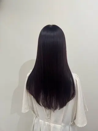 ロング カラー ゆ う あのヘアスタイル