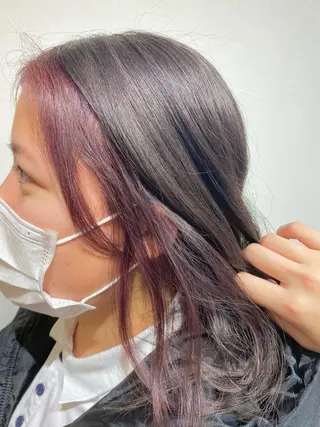 ロング カラー ヘアアレンジ Design Color🐰アユミのヘアスタイル