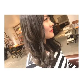 ロング カラー 竹嶌 健吾のヘアスタイル