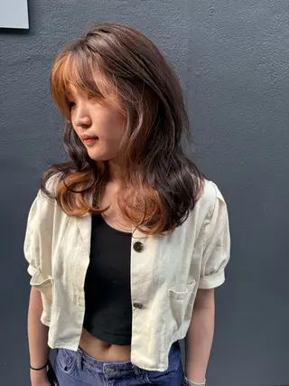 ロング カラー レイヤー/梅田/ HIKARU🍀のヘアスタイル