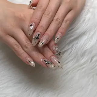 ネイル 💖長さだし/GAL /𝓜𝓲𝓸💖のネイルデザイン