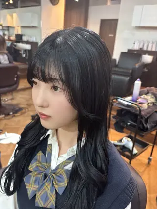ロング 髪質改善カラー｜ レイヤー｜小寺 葵のヘアスタイル