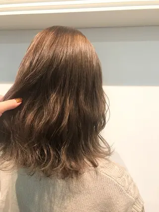ミディアム カラー 💐パーソナルカラー /市橋加菜💐のヘアスタイル