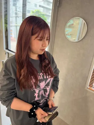 ロング カラー vancy所属・Abe yuyaのヘアスタイル