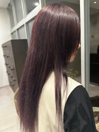 カラー 荒木 郁実のヘアスタイル