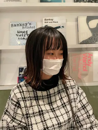 ミディアム 塚田 銀太のヘアスタイル