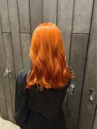 カラー 梅田/暖色カラー/ パーマ/mariのヘアスタイル