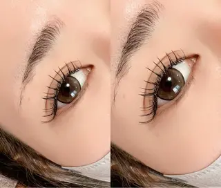 マツエク・マツパ 【那覇/束感まつ毛】 ｷｬﾒﾙのマツエク・マツパデザイン