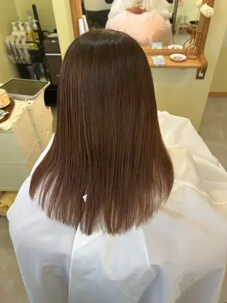 セミロング 加岳井 しおりのヘアスタイル