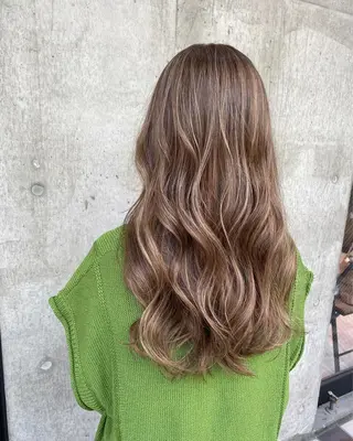 ロング 🌼透明感カラー ✳︎eri🌼のヘアスタイル