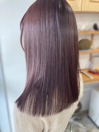 セミロング roka ノゾミのヘアスタイル