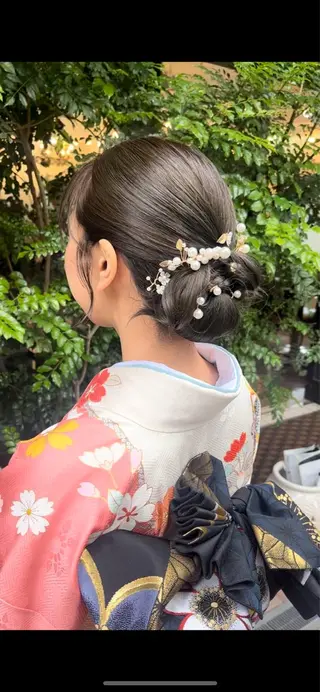 セミロング loe 薬院本店【ロエ】所属・早稲田 千尋のヘアスタイル