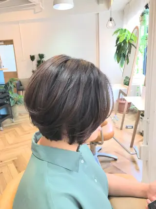 ショート 中野 雅子のヘアスタイル