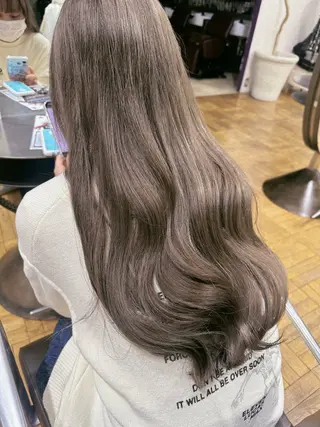 ロング カラー ボブ / カット /るかのヘアスタイル