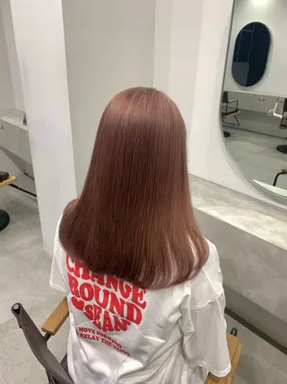 ロング カラー little 小濱彰太のヘアスタイル