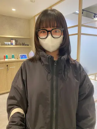 ミディアム 💫扱いやすい ／レイヤー/小林陸のヘアスタイル