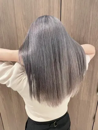 ロング カラー matiz マティス　表参道所属・💜アンブレラカラー 髪質改善　丸尾】のヘアスタイル