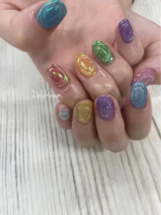 ネイル 岡本 友恵のネイルデザイン