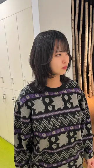 ミディアム gigs星ヶ丘店所属・板倉 有香のヘアスタイル