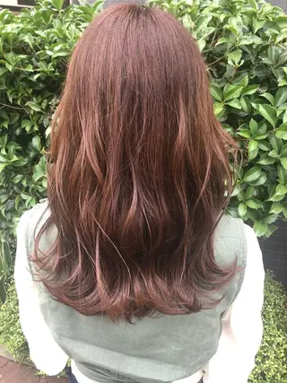 ロング 韓国風ヘア♡ runaのヘアスタイル