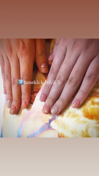 ネイル 4tunekick NAILS(フォーチュンキックネイルズ)所属・光森 淳子のネイルデザイン