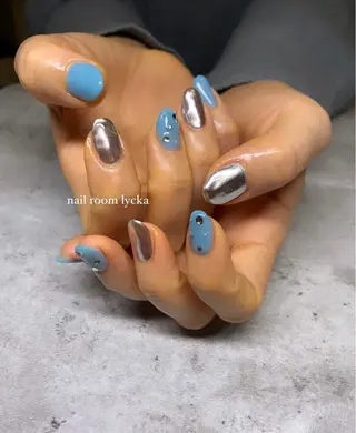 ネイル ﾈｲﾙﾙｰﾑﾘｯｶ 𝐦𝐚𝐲𝐮のネイルデザイン