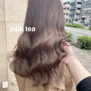 ロング 天王寺ハイトーン rinkaのヘアスタイル