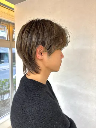 ショート メンズ Iris by artina 武蔵小杉店【イリス バイ アルティナ】所属・🎼レイヤー/顔周り カット/nene♬のヘアスタイル