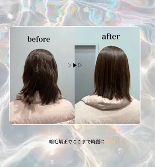 ミディアム ワダ モエナのヘアスタイル