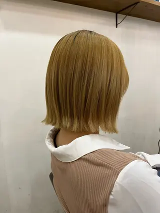 ミディアム 似合わせ/ブリーチ/ 髪質改善/ミクෆ‪のヘアスタイル